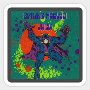 Spring Heeled Jack Sticker